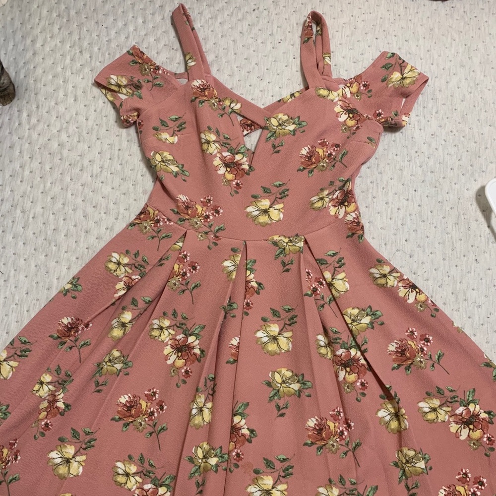 Pink dress
